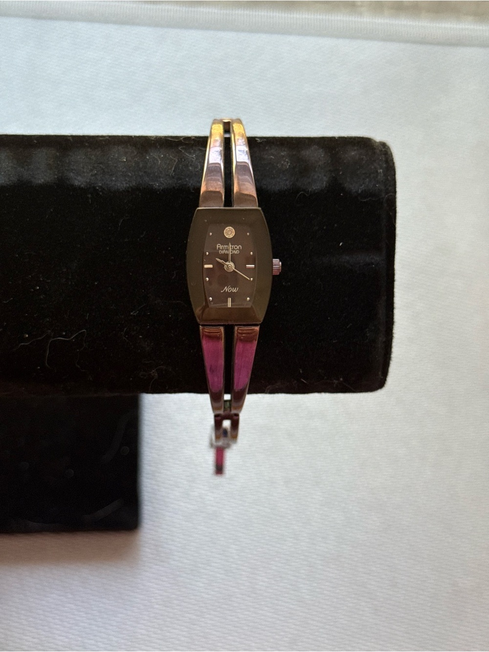 Armitron Diamond Now brown bronze tone Watch